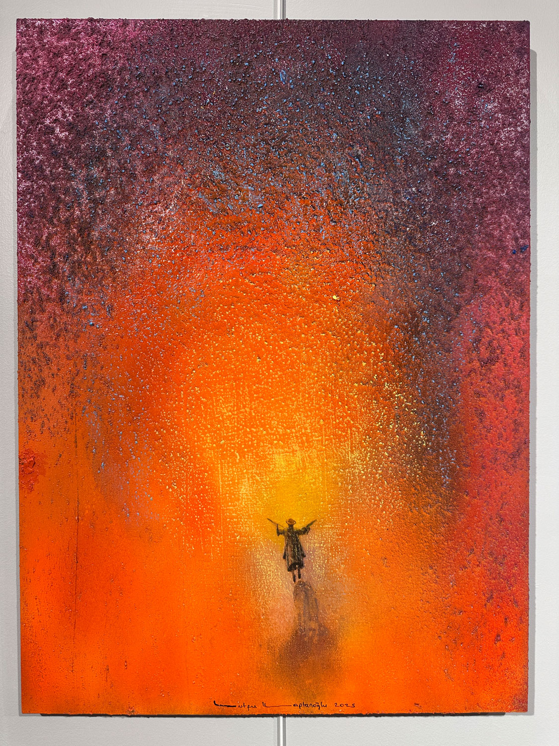 Ardor 76 x 56, Acrylic on Canvas, 2025