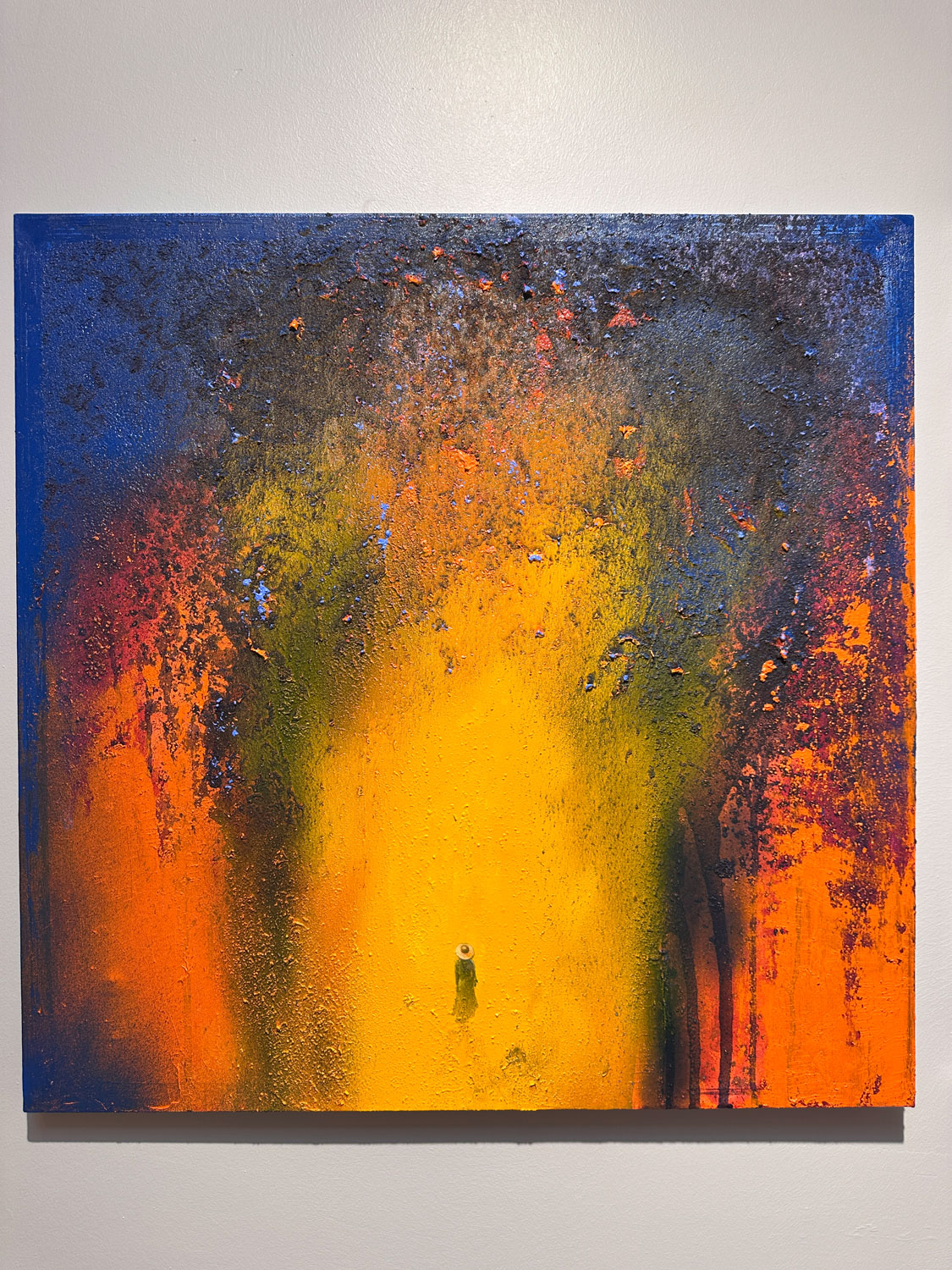 Ontos 76 x 56, Acrylic on Canvas, 2025