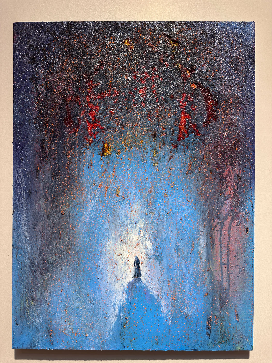 Rabture 76 x 56, Acrylic on Canvas, 2025