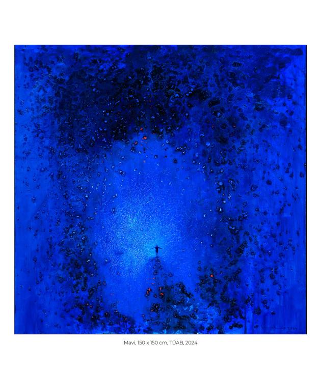 Mavi 150x150cm TÜAB 2024
