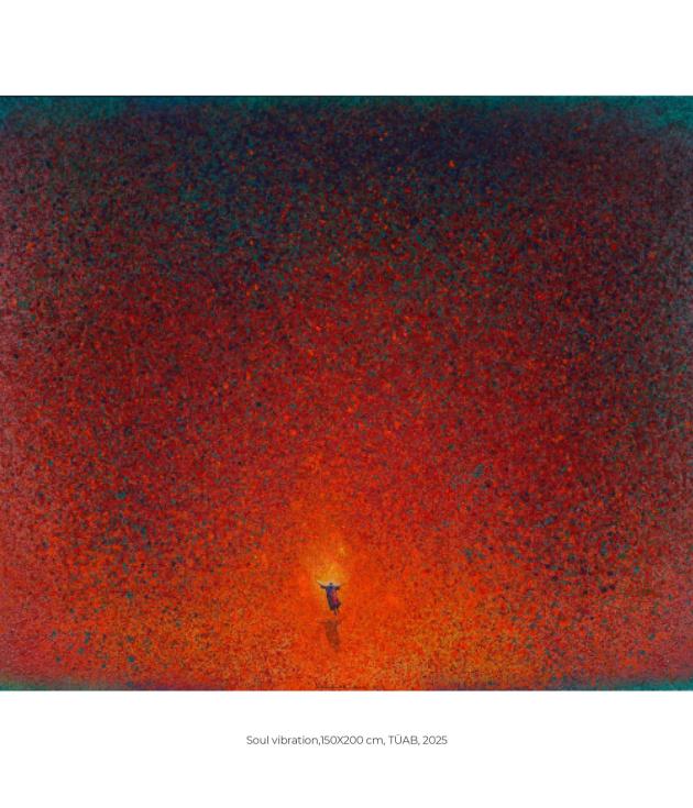 Soul Vibration, 150x200cm, TÜAB, 2025