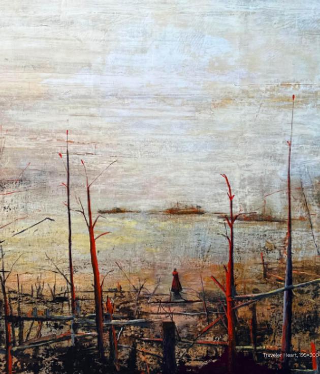 Traveler Heart 195x200cm TÜAB 2024