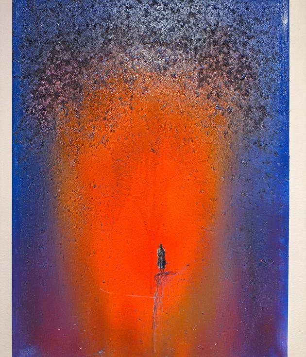 Aquidditas 76 x 56, Acrylic on Canvas, 2025