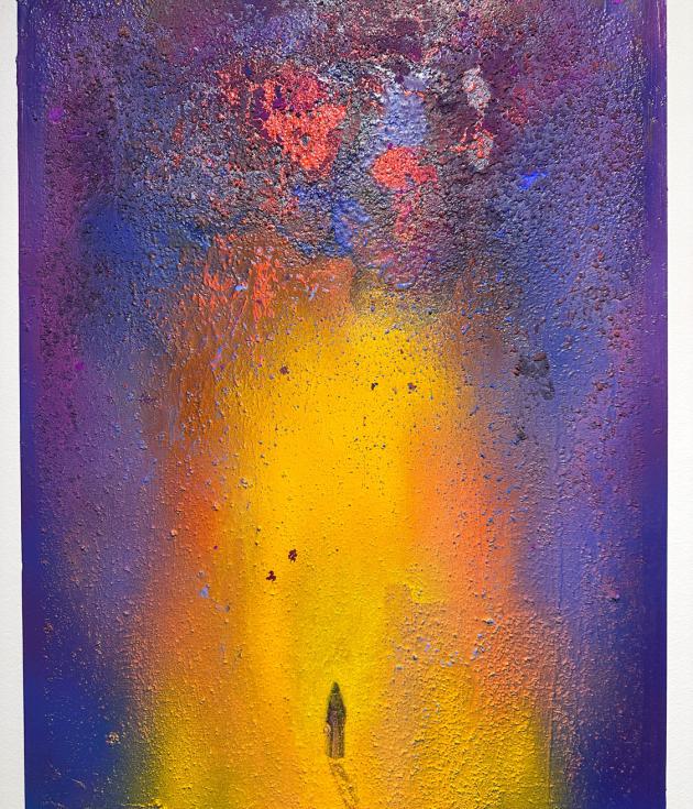 Arkhe 76 x 56, Acrylic on Canvas, 2025