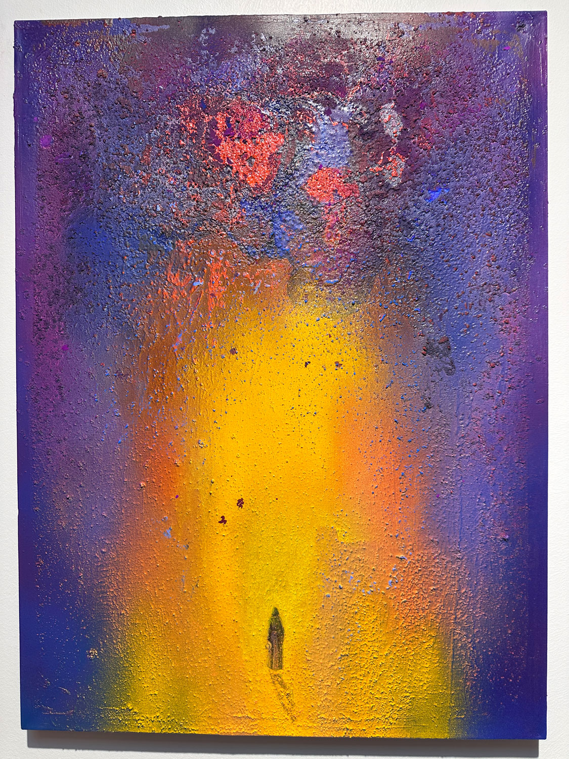 Arkhe 76 x 56, Acrylic on Canvas, 2025