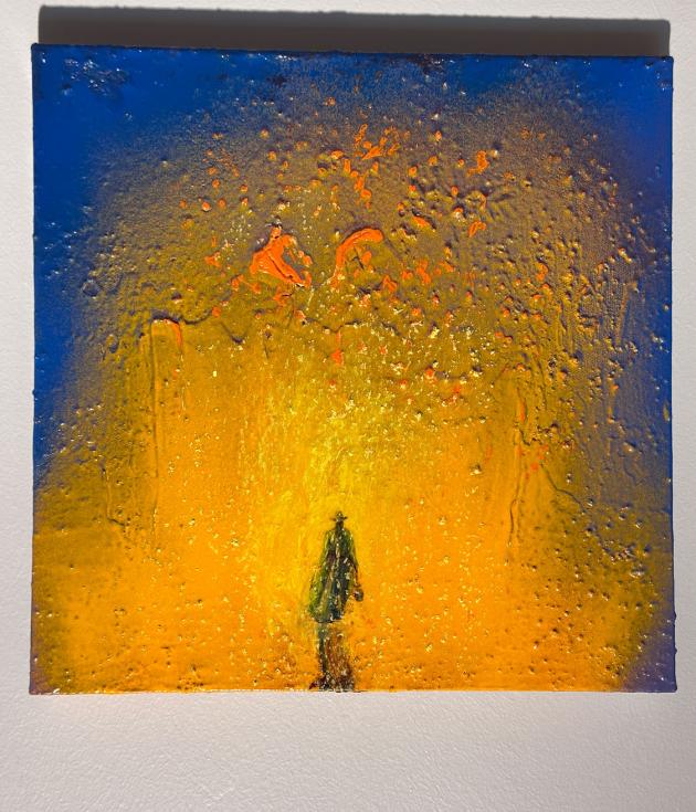 Vita 30 x 30, Acrylic on Canvas, 2025